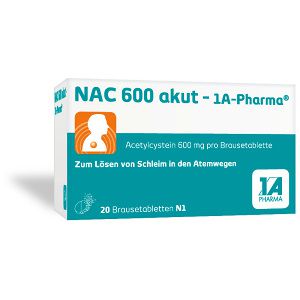 NAC 600 akut-1A Pharma Brausetabletten